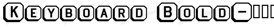 Keyboard Bold字体转换